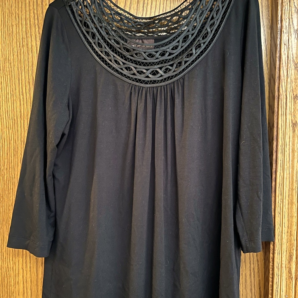 Women’s black blouse